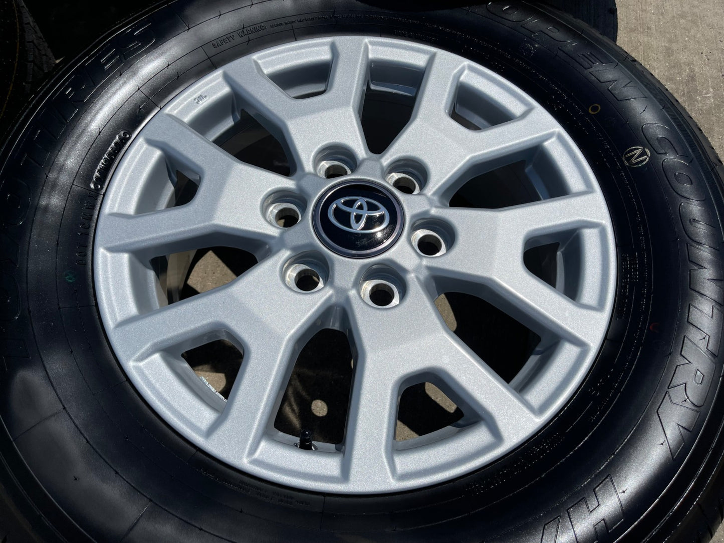 17" Toyota Tacoma 4Runner TRD OEM 10637 94254 wheels rims SET TOYO NEW