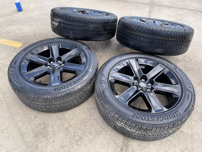 22" Ford F-150 LOBO LARIAT OEM black rims wheels SET Expedition 2026 2027 NEW