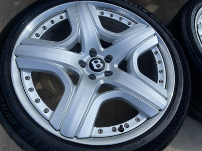 21" Bentley Continental OEM wheels rims Mulliner Flying Spur GT SET