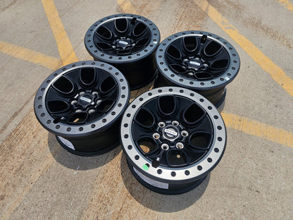 17" Ford F-150 Raptor OEM BEADLOCK rims wheels 10459 95210 SET NEW