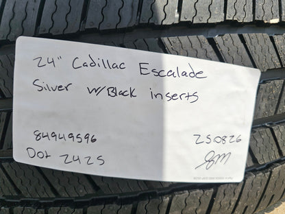24" Cadillac Escalade V OEM wheels rims 2024 2025 2026 2027 NEW MICHELIN