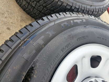 18" GMC Sierra Chevy Silverado 2500 3500 OEM 8096 wheels rims tires MICHELIN NEW
