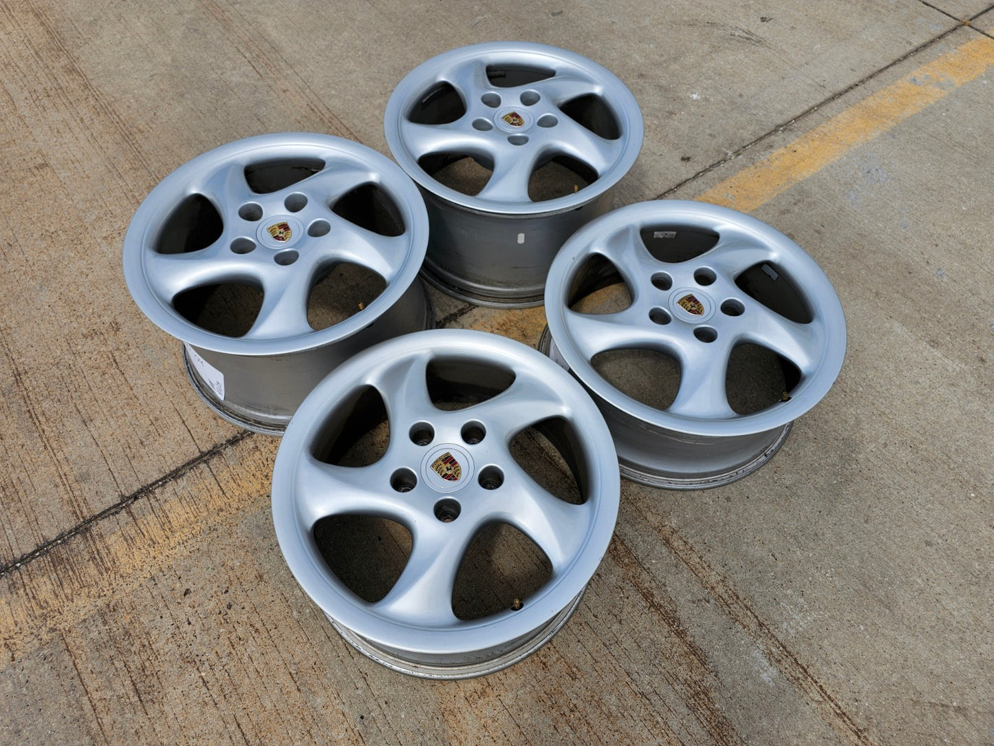 18" Porsche Boxster OEM wheels rims 67236 67286