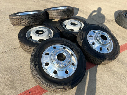 19.5" Ford F-450 Dually F-550 rims wheels RAM 4500 OEM 10x225 2022 2023 2024 NEW