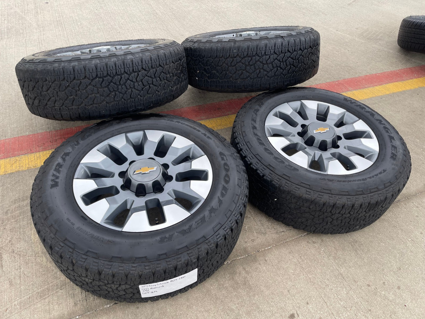 20" Chevy Silverado GMC Sierra AT4 2500 3500 OEM 5960 5947 wheels rims
