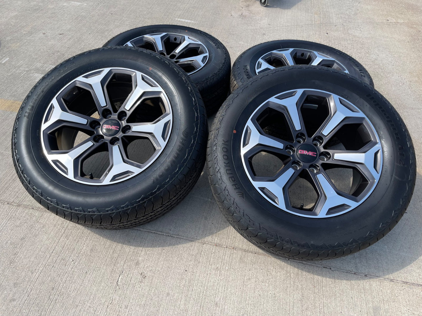 20" GMC Sierra Canyon Chevy Silverado OEM wheels rims 2024 2025 2026 2027 NEW