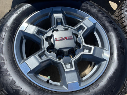 20" GMC Sierra AT4X 2500 3500 OEM wheels rims 94038 5188 Chevy Silverado SET NEW
