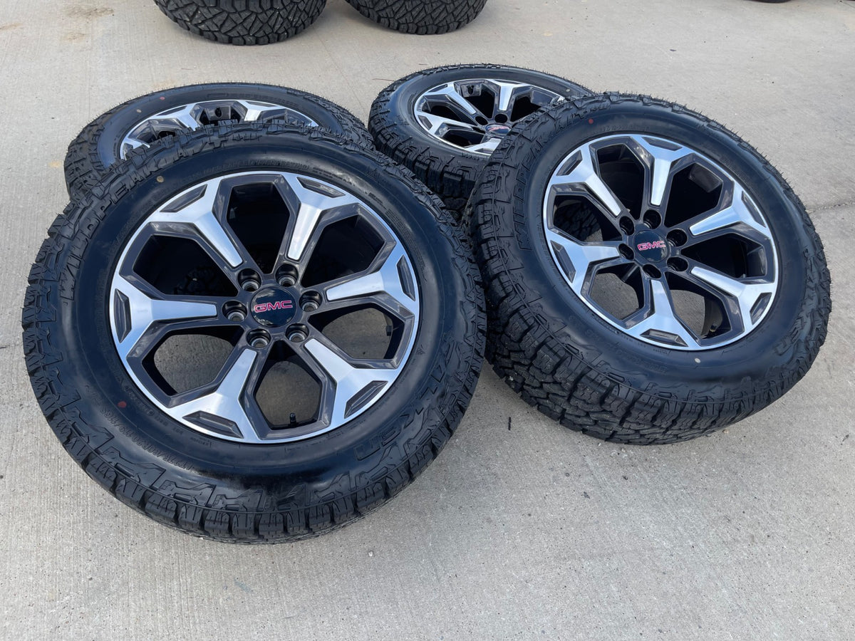 20" GMC Sierra AT4X Canyon Chevy Silverado OEM wheels rims 2026 2027 NEW FALKEN
