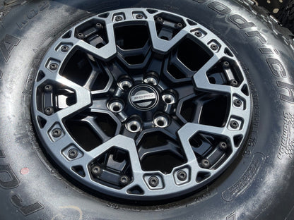 17" Ford F-150 Raptor R OEM BEADLOCK rims wheels BFG 37" tires 2026 2027 NEW