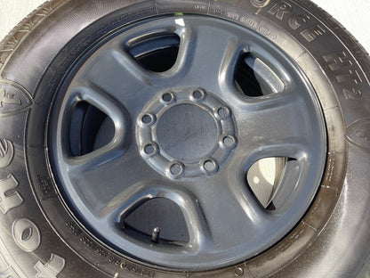 18" Dodge Ram 2500 3500 STEEL black OEM 2473 wheel rim tire 2025 2026 2027 NEW