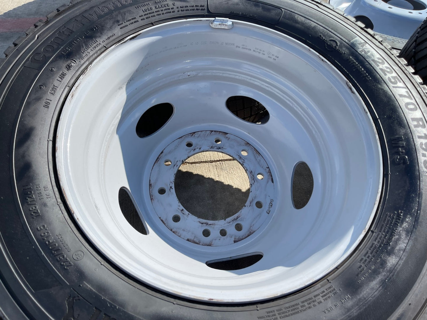 19.5" Ford F-450 Dually F-550 rims wheels RAM 4500 OEM 10x225 2024 2025 2026
