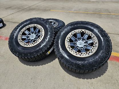 18" Hummer Grazen beadlock EV HEV 2500 OEM wheels rims 2024 2025 2026 2027 NEW