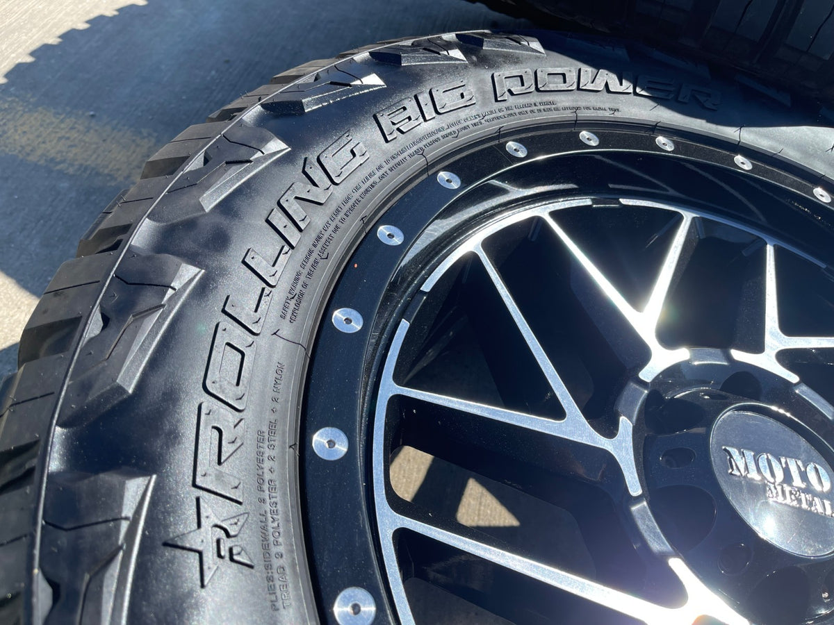 20x9 20" MOTO METAL MO985 Breakout Silverado RAM Tacoma wheels rims 6x139 6x5.5