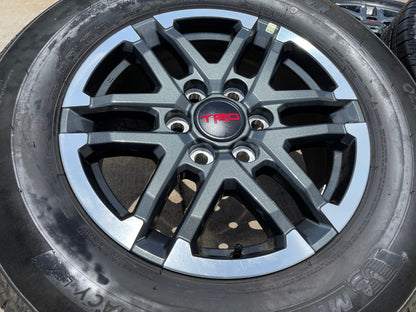 18" Toyota Tacoma 4Runner TRD OEM 10641 wheels rims 2024 2025 2026 2027 NEW