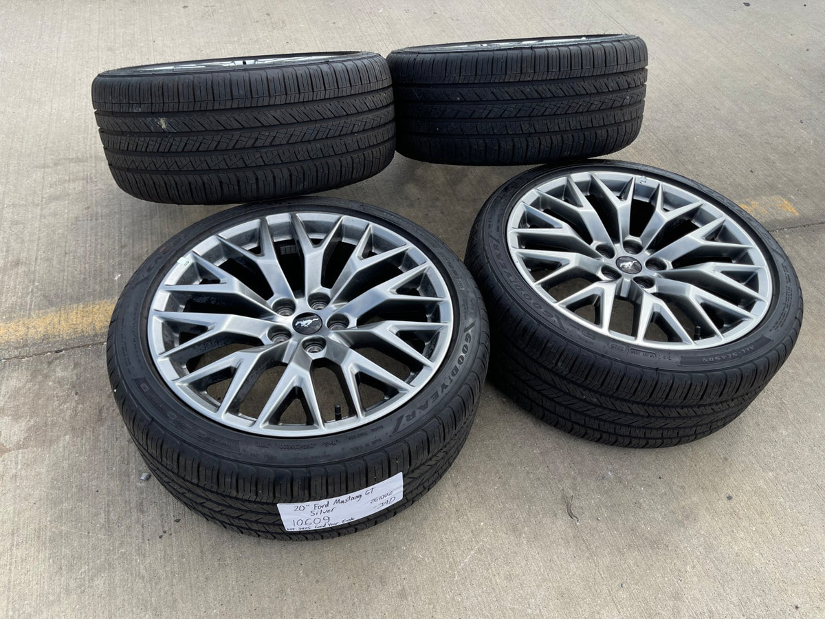 20" Ford Mustang GT OEM 10609 wheels rims 2021 2022 2023 2024 2025 2026 2027 SET