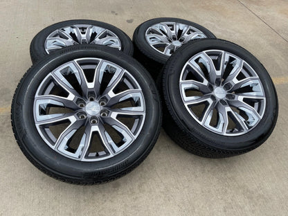 22" GMC Yukon Chevy Tahoe Escalade OEM chrome 95513 wheels rims