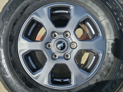 17" Ford Bronco Big Bend wheels rims 10384 OEM Ranger 2023 2024 2025 2026