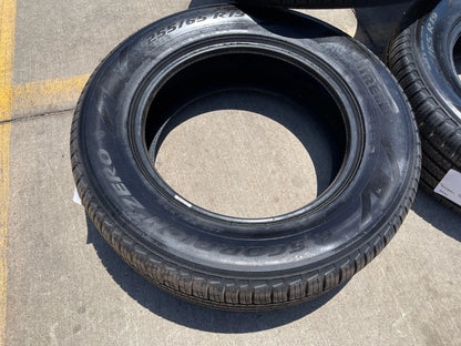 (5) 255/65/19 Pirelli Scorpion Zero A/S tires 255/65r19 M+S LR NEW TAKE OFFS