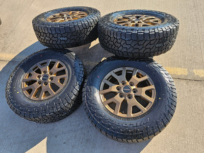 17" Toyota Tacoma 4Runner TRD OEM 94254 10637 BRONZE wheels rims 2025 2026 NEW