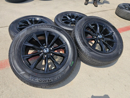 18" Honda CR-V Touring OEM wheels rims tires HR-V 60310 black 2023 2024 2025 NEW