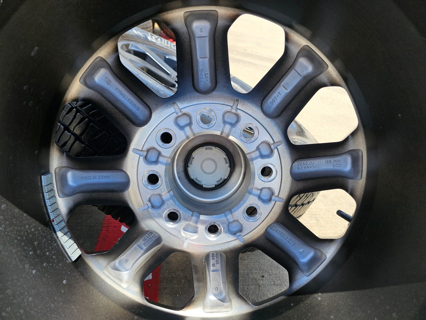 20" Dodge Ram 2500 3500 LARAMIE OEM 2700 wheels rims SET tires MICHELIN
