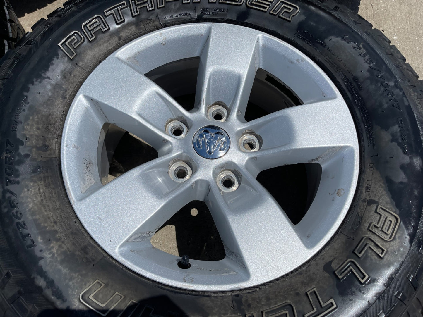 17" Dodge Ram 1500 OEM 2448 wheels rims 5x139 5x5.5 SET tires DISCOUNTED