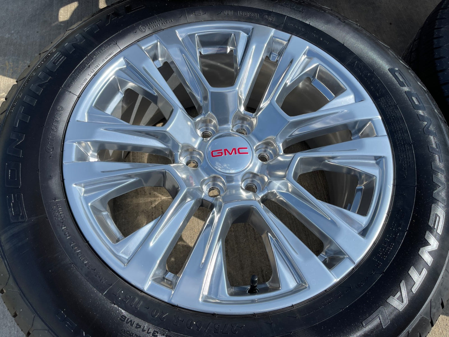 20" GMC Sierra Yukon Denali OEM 5917 wheels rims SET Chevy 2025 2026 2027 NEW