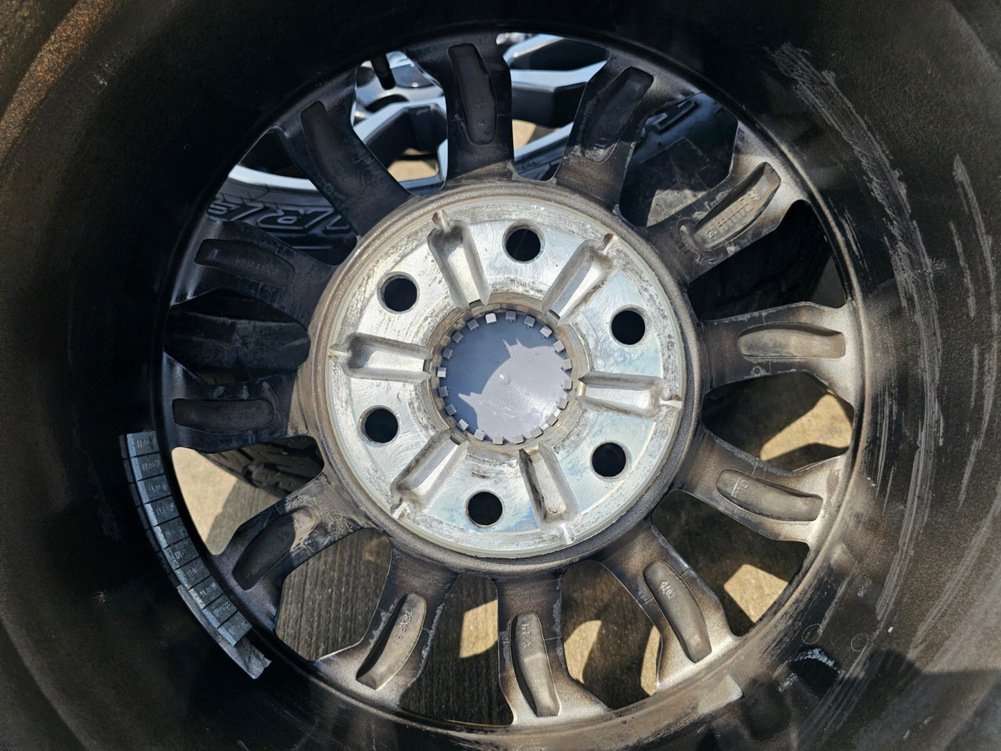 18" GMC Sierra AT4 Chevy Silverado Trail Boss OEM 5909 wheels rims TOYO A/T3