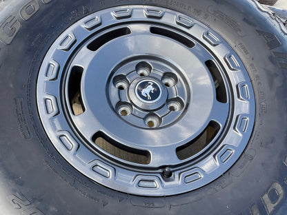 17" Ford Bronco HERITAGE SASQUATCH wheels rims 10464 37" BFG KO2 A/T NEW