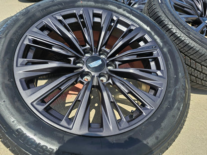 22" Cadillac Escalade V V600 Platinum OEM ORIGINAL wheels rims 2025 2026 NEW