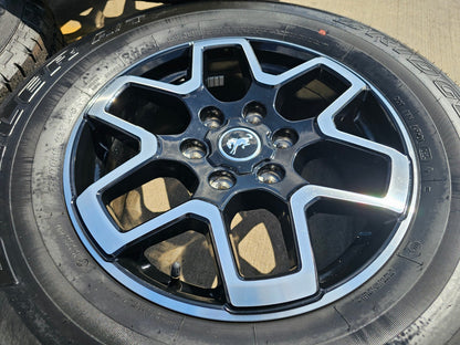 18" Ford Bronco wheels rims black 95213 Ranger 2022 2023 2024 2025 NEW