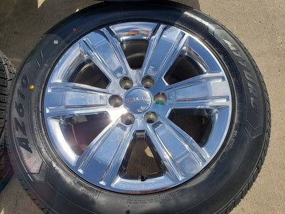 20" GMC Sierra Yukon DENALI OEM wheels rims 5752 chrome tires