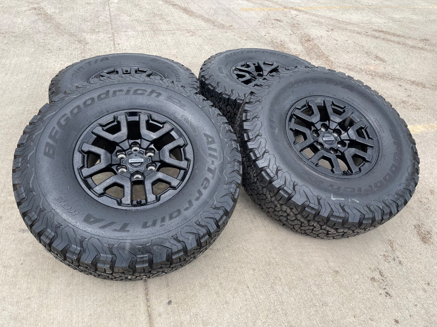17" Ford F-150 Raptor Bronco OEM 10461 rims wheels 2025 2026 BFG KO2 A/T NEW 37"