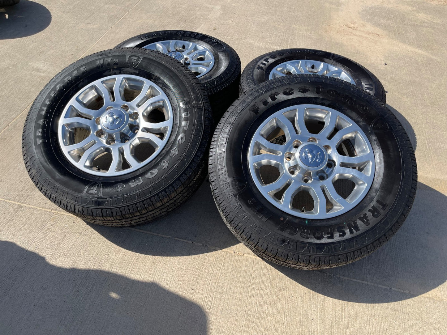 18" Ram 2500 3500 Laramie Power Wagon OEM 2476 wheels rims SET FITS 1999-2027