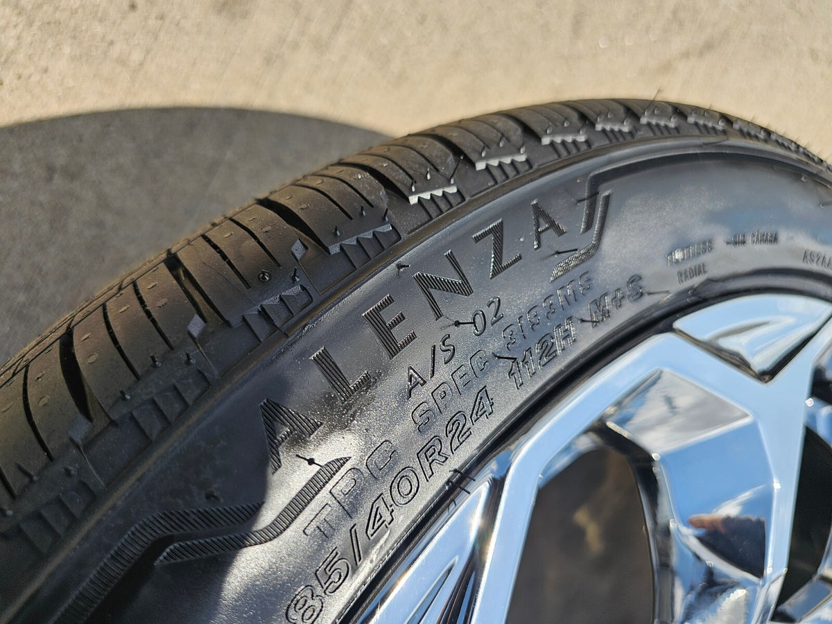 NEW 24" GMC Yukon Sierra Tahoe Cadillac Escalade V OEM wheels rims SET NEW