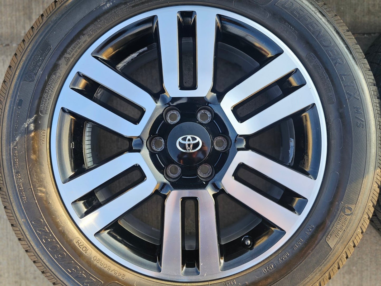 20" Toyota Tacoma 4Runner FJ Cruiser Lexus OEM 69561 wheels rims tires MICHELIN