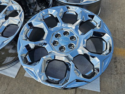 24" GMC Yukon Sierra Tahoe Cadillac Escalade OEM wheels rims 2025 2026 2027 NEW