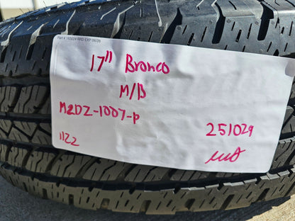 17" Ford Bronco wheel rim 95292 10383 tire 2023 2024 2025 2026 Ranger spare NEW