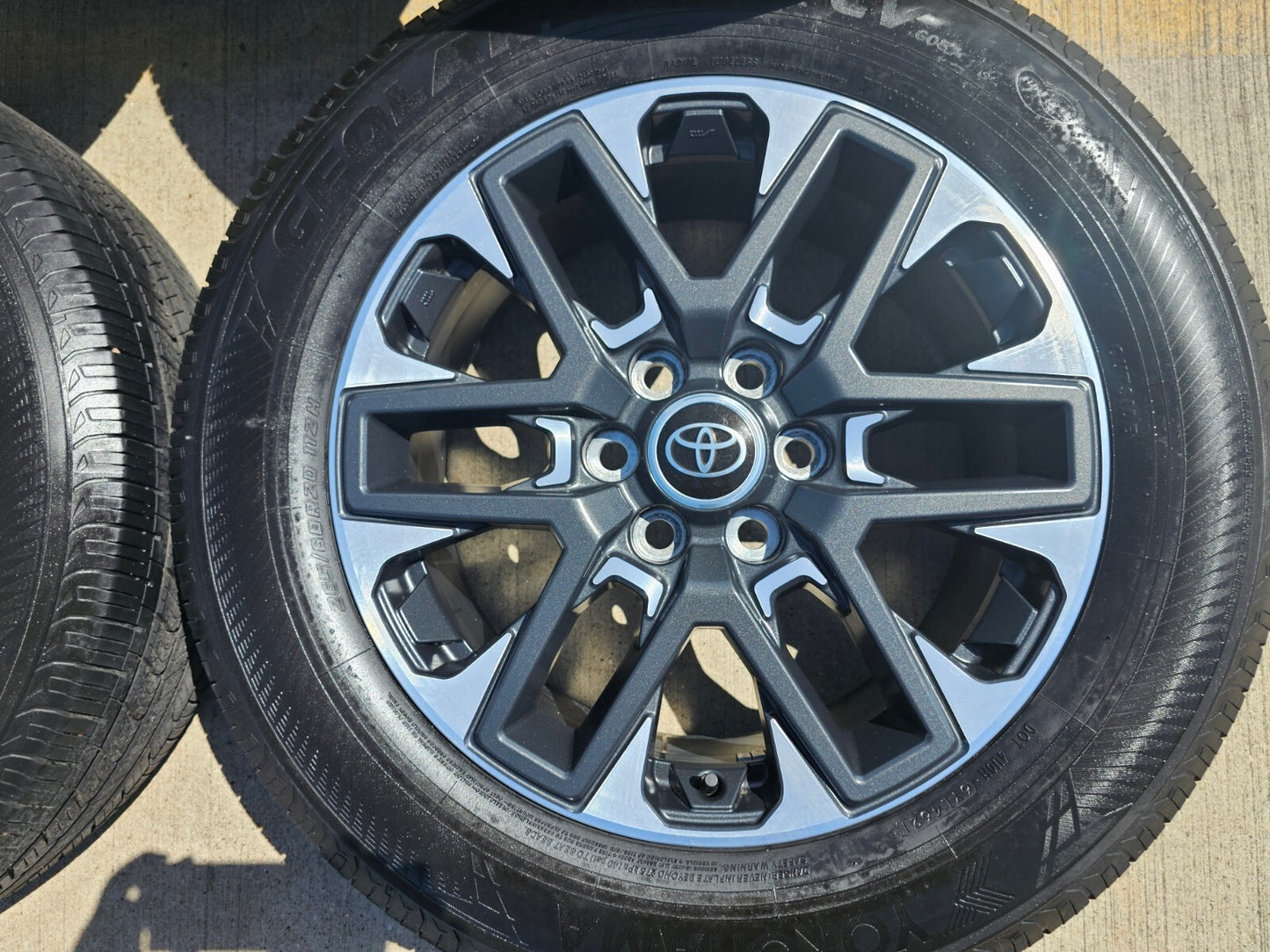 20" Toyota Tundra 1794 OEM wheels rims 34220 95295 Sequoia 2022 2023 2024 2025