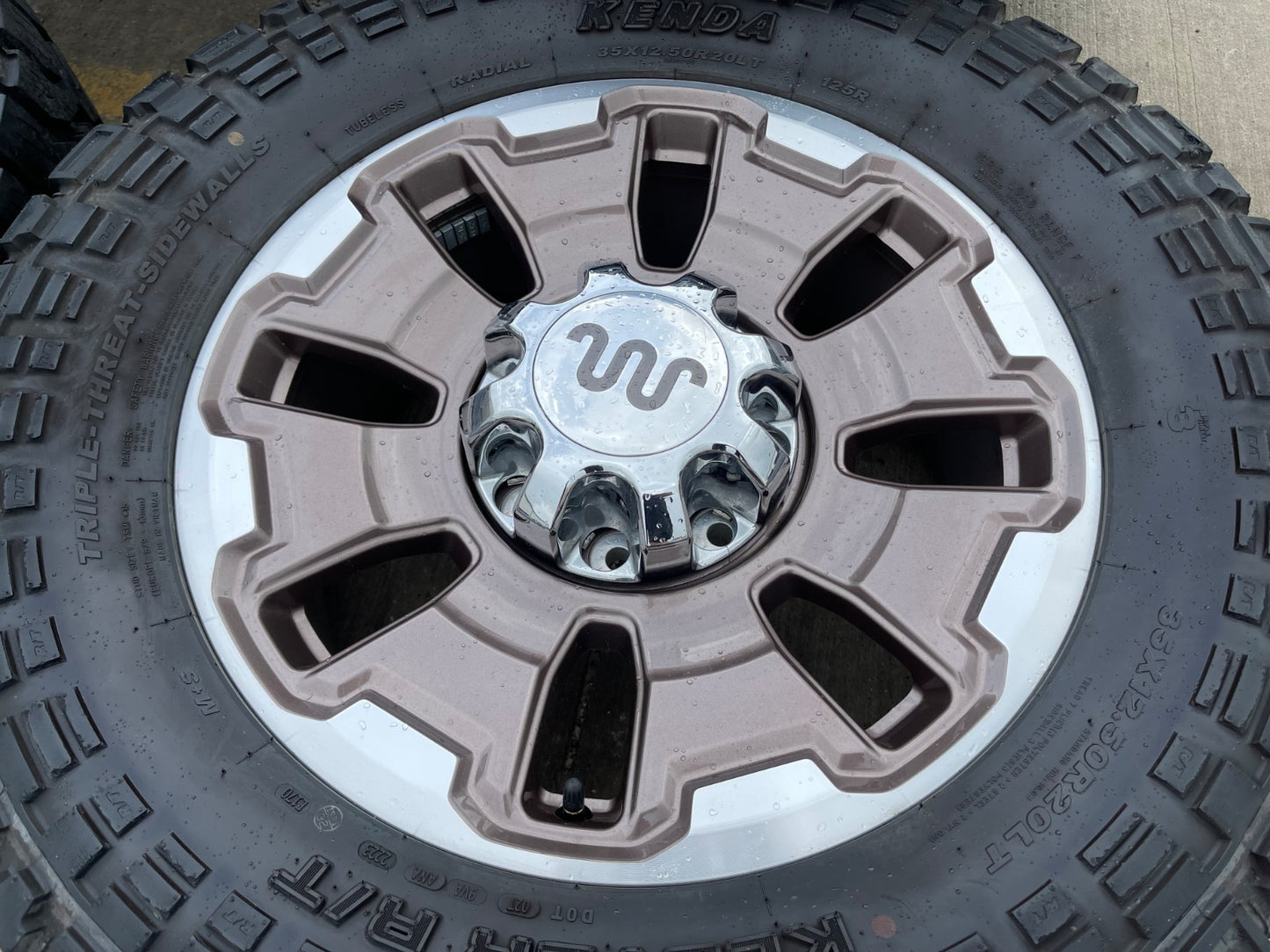 20" Ford F-250 F-350 OEM 10487 LIMITED KING RANCH tan wheels rims tires 35"