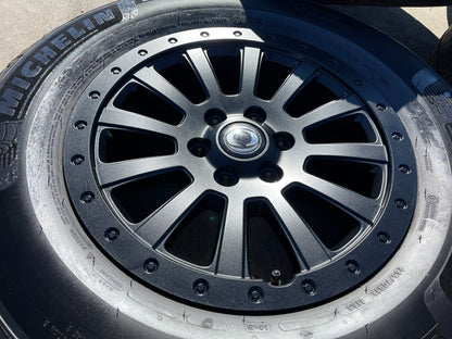 (5) 18" INEOS Grenadier OEM Black wheels rims SET beadlock 2024-2027 NEW