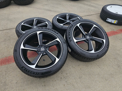 20x8.5 QUBO wheels rims Q3 Q5 A7 A8 NEW MICHELIN