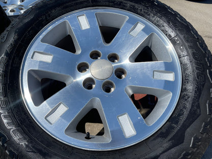 20" GMC Sierra Yukon DENALI OEM 5306 wheels rims Chevy Silverado BRIDGESTONE