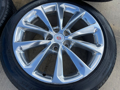 19" Cadillac XTS CT5 CT6 Platinum OEM 4773 4696 wheels rims FALKEN SET