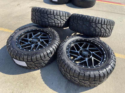 20x9 20" MOTO METAL MO985 Breakout Silverado RAM Tacoma wheels rims 6x139 6x5.5