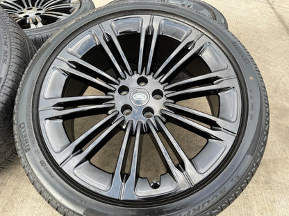 23" Land Rover Range AUTOBIOGRAPHY OEM 72377 wheels rims 2024 2025 2026 PIRELLI