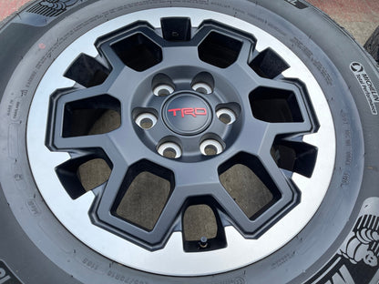 18" Toyota Tacoma 4Runner TRD OEM 94199 wheels rims 2024 2025 2026 MICHELIN NEW