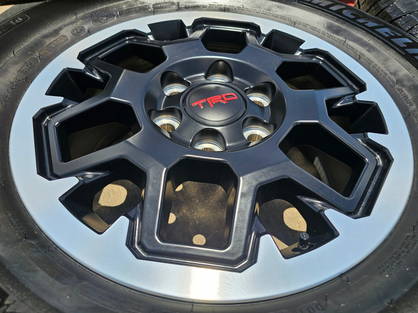 18" Toyota Tacoma 4Runner TRD OEM 94199 wheels rims SET 2026 2027 MICHELIN NEW