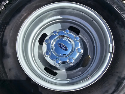 (6) 17" Ford F-350 Dually OEM rims wheels 3615 99016 tires SET MICHELIN A/T2 NEW