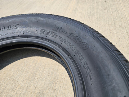 (1) 205/75/15 HI-RUN H-180 tire ST 205/75R15 LT 6 ply LR C 101M trailer NEW
